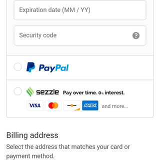 Partnering with Sezzle for Layaway with Quick Shipping!