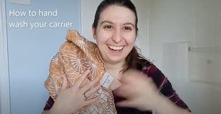 How to hand wash your carrier