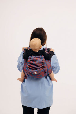 Limited edition Rapunzel Swirl design onbuhimo waist-less baby carrier