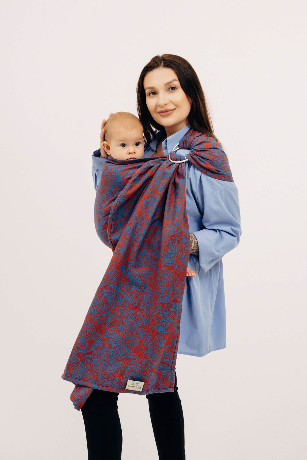 LE - Ring Sling, Rapunzel - Swirl | Mama & Roo's