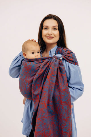 Rapunzel Swirl Limited Edition ring sling baby carrier