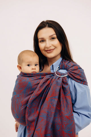 Rapunzel Swirl Limited Edition ring sling baby carrier
