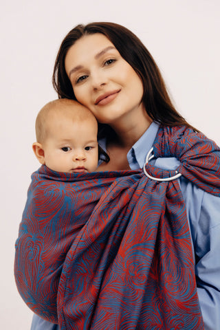 Rapunzel Swirl Limited Edition ring sling baby carrier