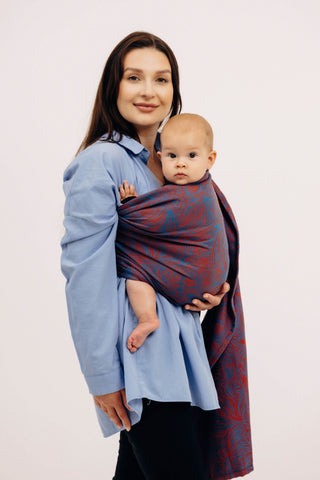 Rapunzel Swirl Limited Edition ring sling baby carrier