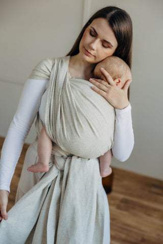 Long woven baby wrap in luxury limited edition design Airy