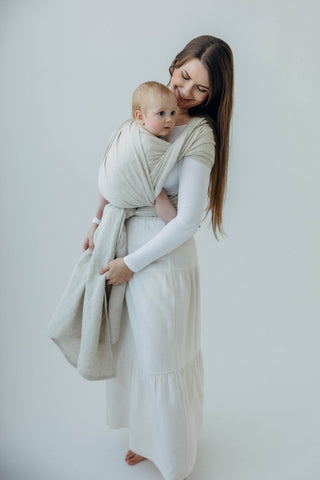 Long woven baby wrap in luxury limited edition design Airy