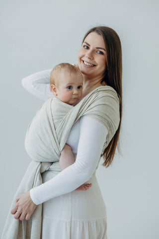 Long woven baby wrap in luxury limited edition design Airy