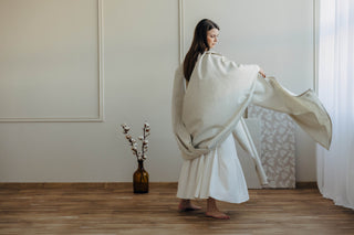 Long woven baby wrap in luxury limited edition design Airy