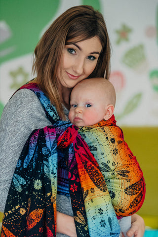 Onbuhimo PRO, *LE* Dragonfly Rainbow - Dark