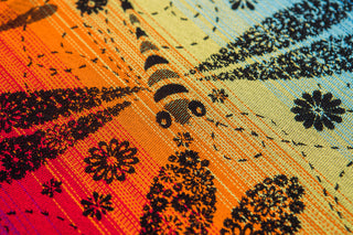 Onbuhimo PRO, *LE* Dragonfly Rainbow - Dark