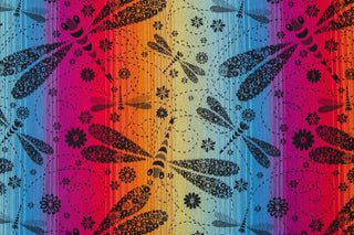 Onbuhimo PRO, *LE* Dragonfly Rainbow - Dark