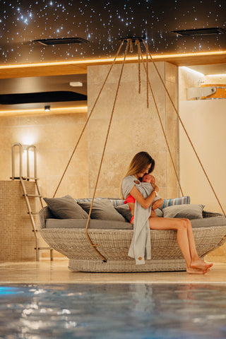 LennyLamb Mesh Water ring sling - grey