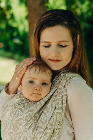 Long Woven Wrap, Infinity - Golden Hour