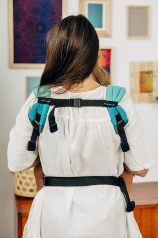 LennyLight - Pastels with toddler in carrier