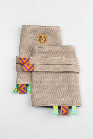 Design Peanut Butter Suck Pads and Reach Straps for babywearing baby carriers