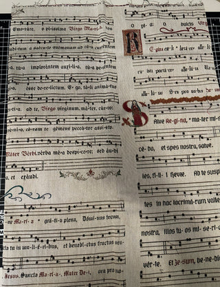 Pre-Order: Mama & Roo's Exclusive - Gregorian Chant - 100% Cotton