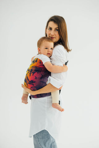 LennyHip Hip Sling Baby Carrier in Jurassic Park New Era Design