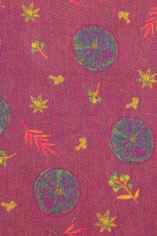 REVERSE SIDE - LennyLamb Limited Edition Orange Spice - Sliced design baby wrap fabric sample, available at mama-roo.com
