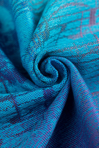 Symphony Blaze fabric, twisted to show texture