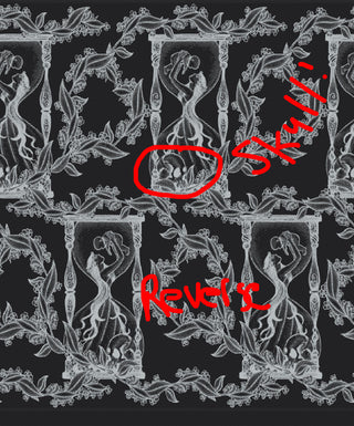 Time with Skull limited edition design REVERSE - annotated with Skull circled