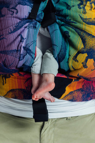 Twin toes! in jurassic park new era lennytwin twin carrier and hip sling