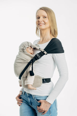Baby carrier hood in design Peanut Butter