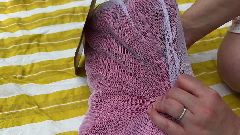 Unboxing video of a Preschool size wrap conversion waist-less onbuhimo baby backpack carrier for children from 3-7 years old in cotton woven design Sedona, a herringbone weave in red and orange.