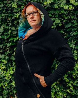 Rainbow Lotus Asymmetrical Sweatshirt