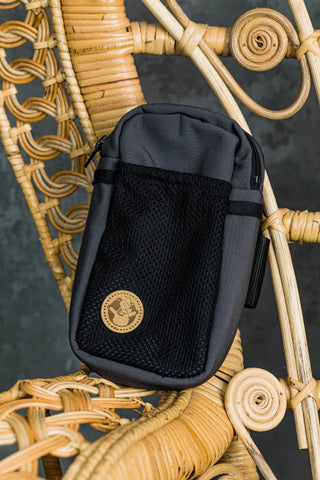 Portable baby carrier pocket for carrier strap