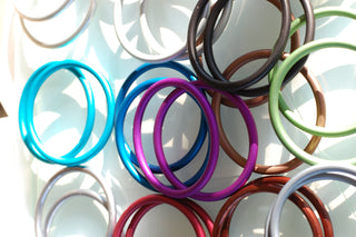 Assorted Large sling rings for baby slings