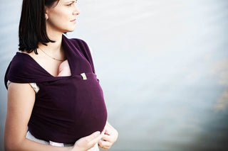 Stretchy wrap in Sugilite Purple