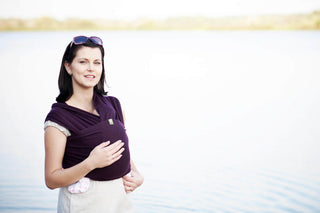 Stretchy wrap in Sugilite Purple