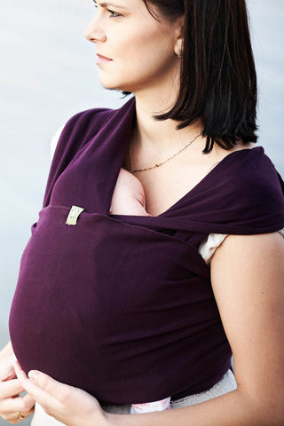 Stretchy wrap in Sugilite Purple